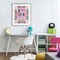 Stupell Industries Floral I Love Books Framed Print Under Glass, design by Vanessa Stoilova